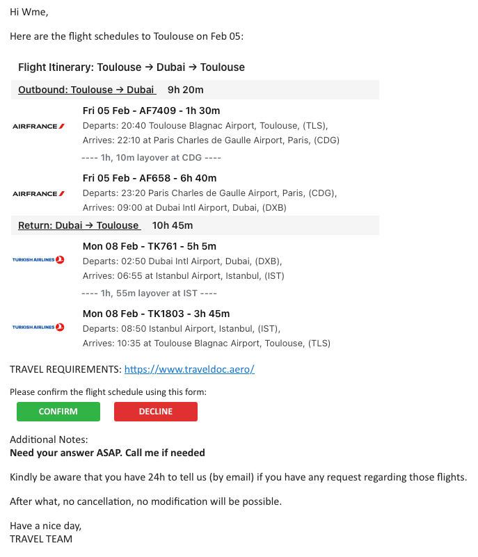AI-Driven Flight Proposal Automation for Event Travel Management (2/2)